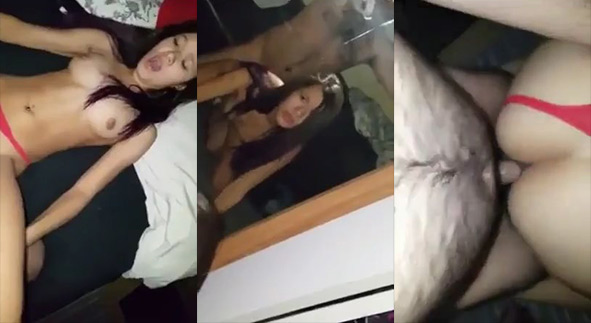 Novinha sapeca caiu na net fazendo sexo com o namorado